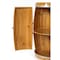 Vintiquewise Wooden Wine Barrel Shaped Wine Holder, Bar Storage Lockable Storage Cabinet QI003771 - alternate 4